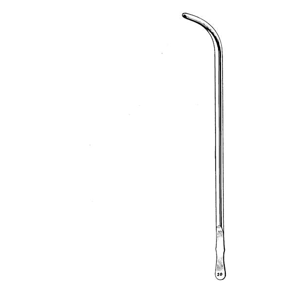 Sound Urethral Urethral Van Buren 12Fr Stainless Steel 11